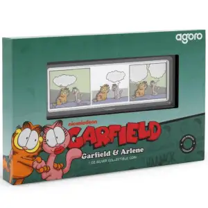 2026 Agoro Garfield & Arlene 1oz silver collectible