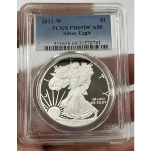 2012-W $1 Silver Eagle, DCAM