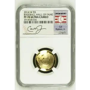 2014 BASEBALL HALL OF FAME ULTRA CAMEO (2)