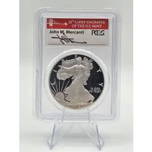 2012-S $1 Silver Eagle 75th Anniversary SF Mint Set First Strike, DCAM