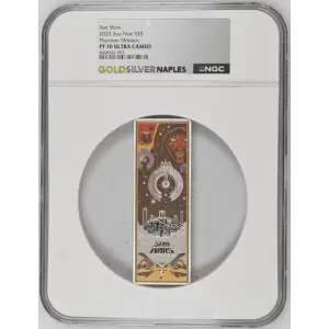 2025 3oz Niue Phantom Menace S$5 PF 70 ULTRA CAMEO