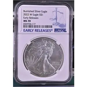 2022 W Early Releases Burnished Silver Eagle (2)
