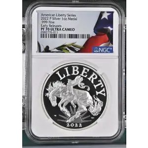 2022 P .999 Fine Early Releases American Liberty Series ULTRA CAMEO (2)