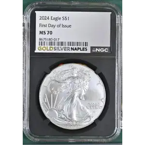 2024 Eagle First Day of Issue S$1 MS 70