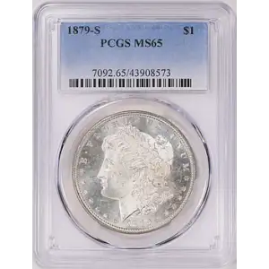 1879 - S - PCGS - MS65 - $1 Morgan [B-8]