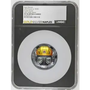 2023 Cook Is. Coast Guard Ultra High Relief S$20 PF 70 ULTRA CAMEO