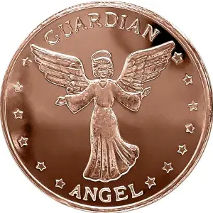1 Oz Copper Guardian Angel