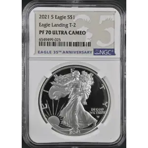 2021 S Eagle Landing T-2 PF 70 UC