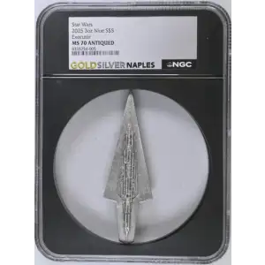 2025 3oz Niue Executor S$5 MS 70 ANTIQUED