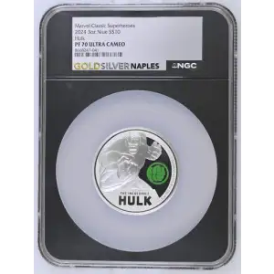 2024 3oz Niue Hulk S$10 PF 70 ULTRA CAMEO