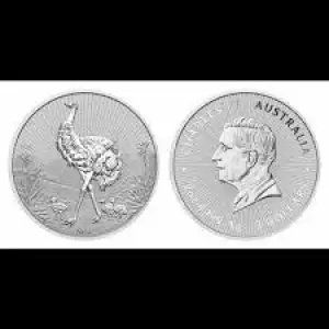 2024 P125 S$2 2OZ AUSTRALIA EMU MOTHER & BABIES MS69 NGC