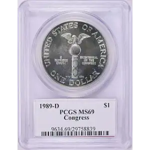 1989-D $1 Congress