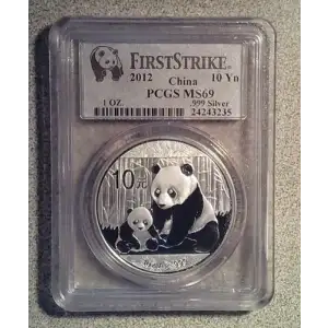 2012 10 Yn Panda Silver PAN-560A First Strike
