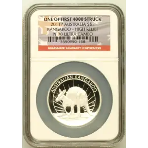 2011P Kangaroo High Relief ULTRA CAMEO (2)