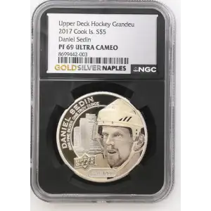 2017 Daniel Sedin Upper Deck Hockey Grandeu ULTRA CAMEO (2)