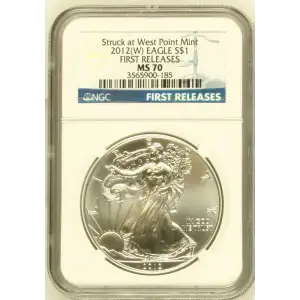 2012(W) FIRST RELEASES Struck at West Point Mint (2)