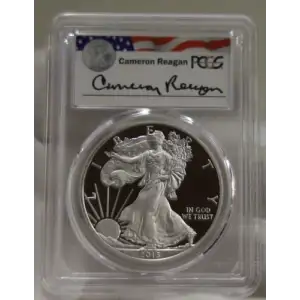 2015-W $1 Silver Eagle Cameron Reagan, DCAM