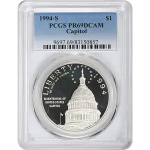 1994-S $1 Capitol, DCAM