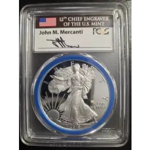 2019-W $1 Silver Eagle Congratulations Set FDI MES Mercanti Philly Philadelphia, DCAM