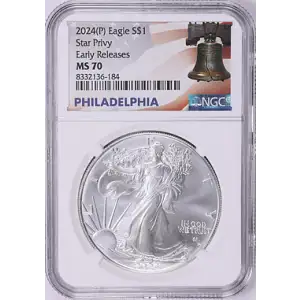 2024(P) Eagle Star Privy S$1 MS 70