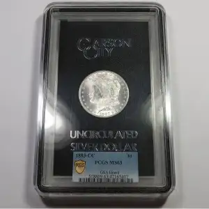 1883-CC - GSA Hoard - PCGS - MS 63