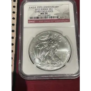 2011 EARLY RELEASES EAGLE 25TH ANNIVERSARY