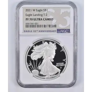 2021 W Eagle Landing T-2 PF 70 UC