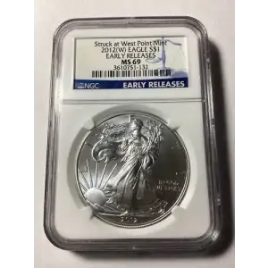 2012(W) EARLY RELEASES Struck at West Point Mint