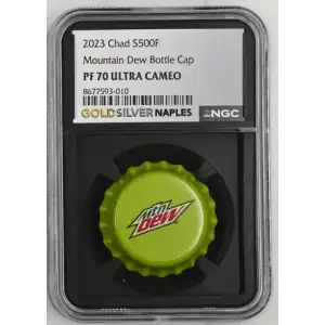 2023 Chad Mountain Dew Bottle Cap S500F PF70UC CSC8