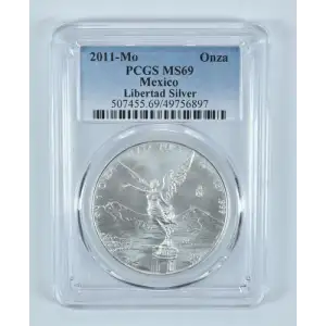 2011-Mo 5 Onza Libertad Silver