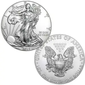 2018 W 1 oz Silver Eagle  PCGS MS70 (LABEL MAY VARY)