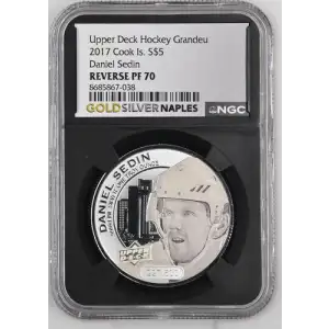 2017 Upper Deck Hockey Grandeur - Daniel Sedin  SP 70