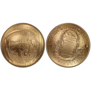 2019-W $5 Apollo 11 50th Anniversary First Day of Issue Earth Rising AMF (2)