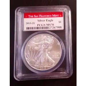 2013-(S) $1 Silver Eagle Struck at San Francisco