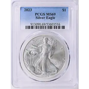 2023 - PCGS - MS69 - $1 Silver Eagle [B-2}