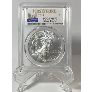 2016 $1 Silver Eagle 30th Anniversary