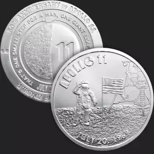 1 oz Silver GSM 50th Year Apollo 11 (3)