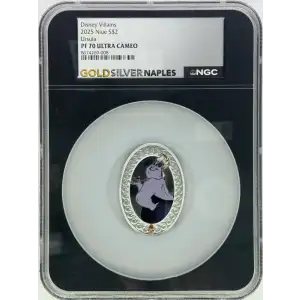 2025 1 oz NIUE Disney Ursula PF70UC CSC2