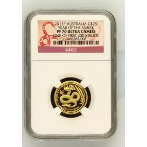 2013P Year of the Snake ULTRA CAMEO (2)