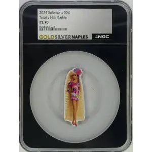 2024 1 oz SOLOMONS Totally Hair Barbie PL70 NGC CSC2 (2)