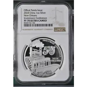 2024 New Orleans Investment Conference Offical Panda Issue ULTRA CAMEO (2)