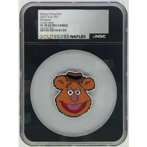 2025 1 oz NIUE Disney Muppets Fozzie Bear PF70UC CSC2 (2)