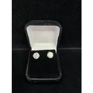 Rnd 9mm 14kygp 925 Studs