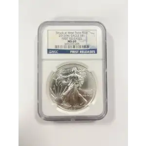2013 - (W) - NGC - MS69 - $1 Silver Eagle
