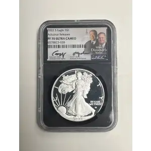 2022 S Eagle S$1 Advance Releases PF70UC