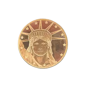 1oz copper Liberty Head / wings