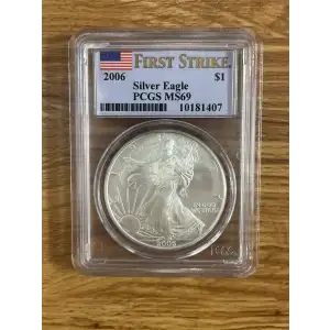 2006 - P - PCGS - MS69 - $1 Silver Eagle