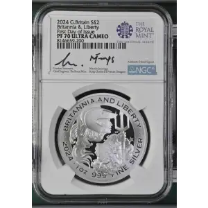2024 Britannia & Liberty First Day of Issue ULTRA CAMEO (2)