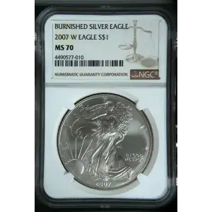2007 W BURNISHED SILVER EAGLE (2)