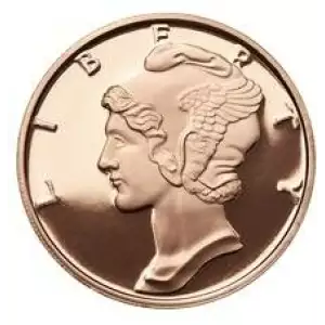 1 oz Mercury Dime Copper / Winged Liberty